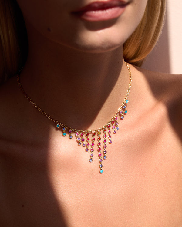 Emily P. Wheeler Rainbow Fringe Necklace (Exclusive) Necklace