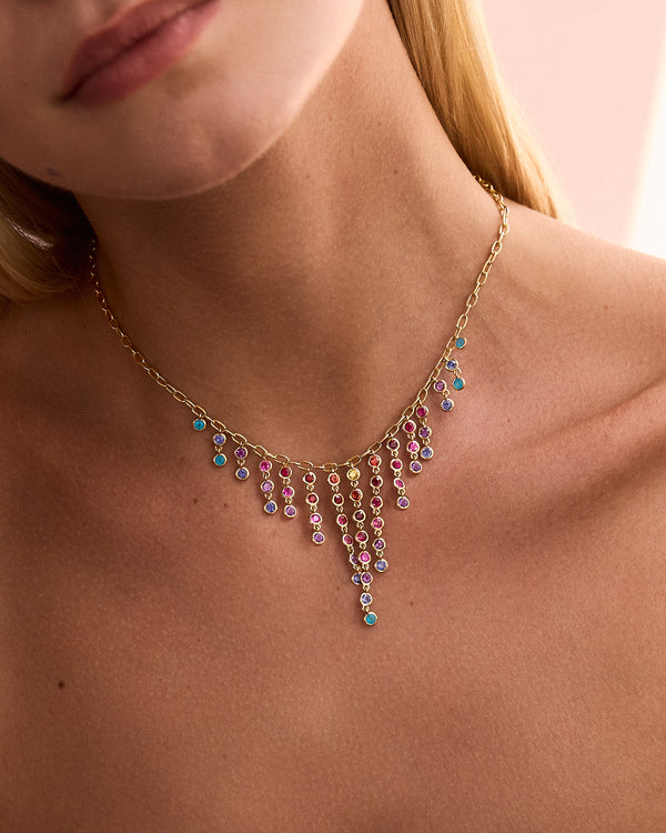 Emily P. Wheeler Rainbow Fringe Necklace (Exclusive) Necklace
