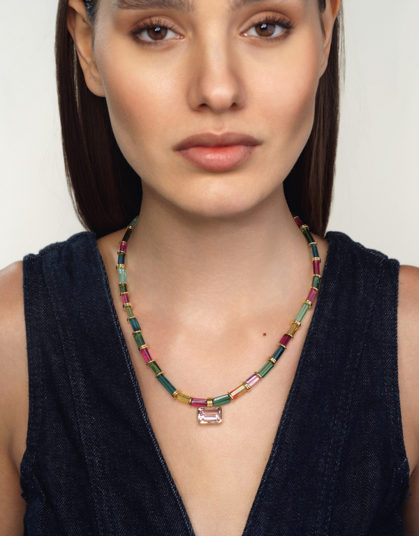 Emily P. Wheeler Tourmaline Crystal Necklace (One-of-a-Kind) Necklace