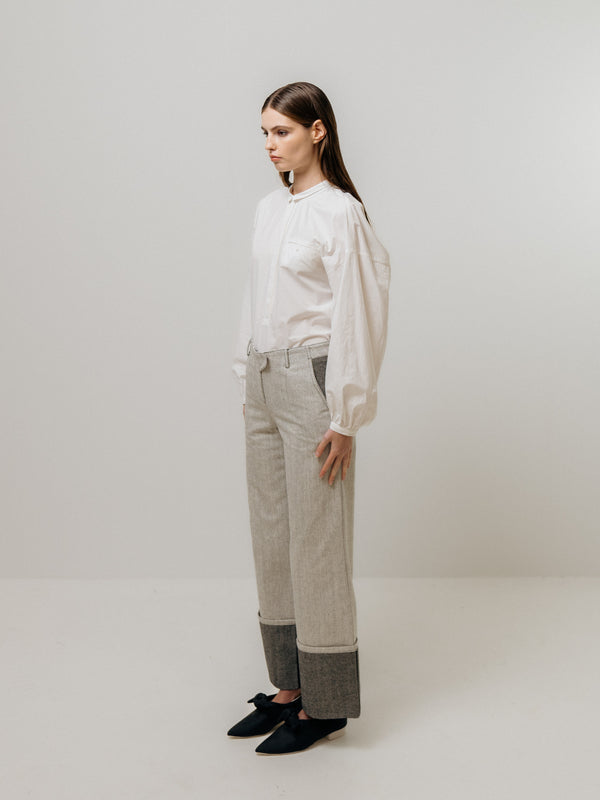 Emin Paul Black Contrast Denim Jeans