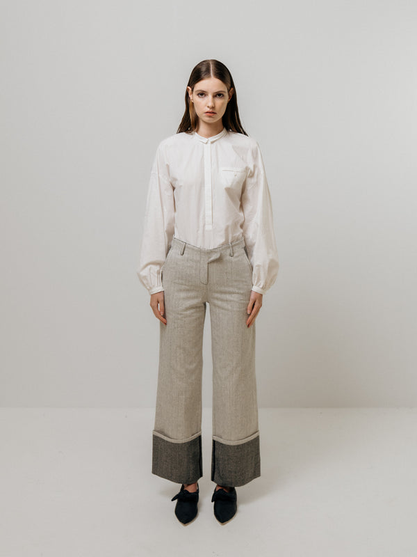 emin paul Black Contrast Denim Jeans