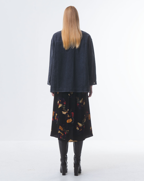 Emin Paul Black Denim Work Jacket