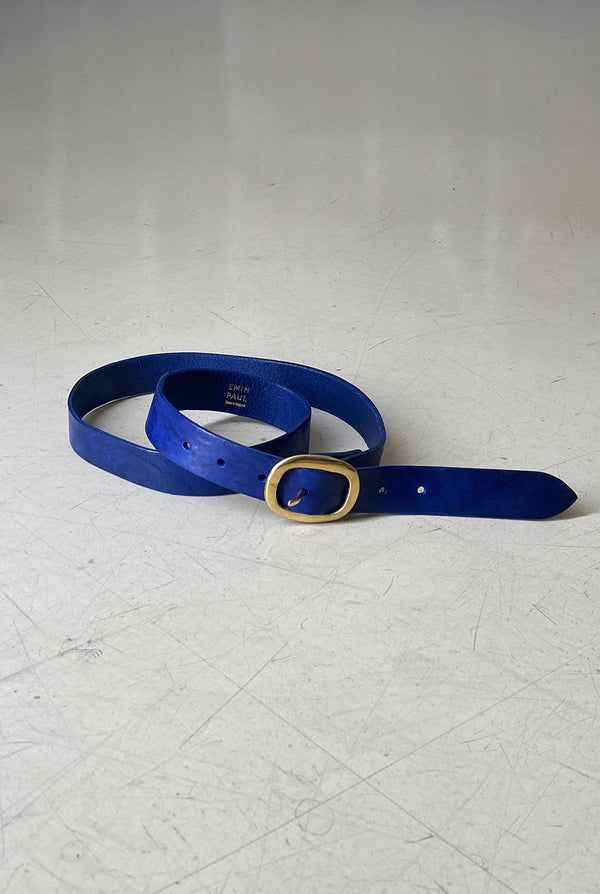 emin paul Blue Handcraft Belt