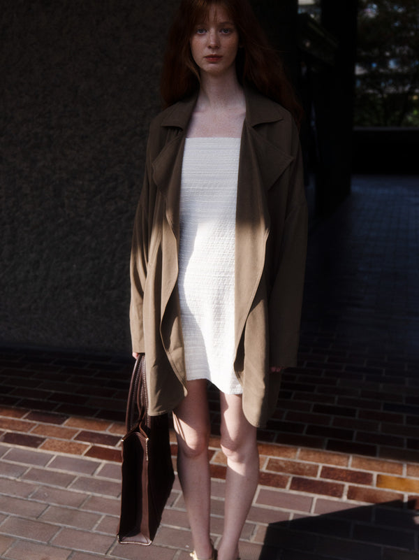 emin paul Brown square leather bag large