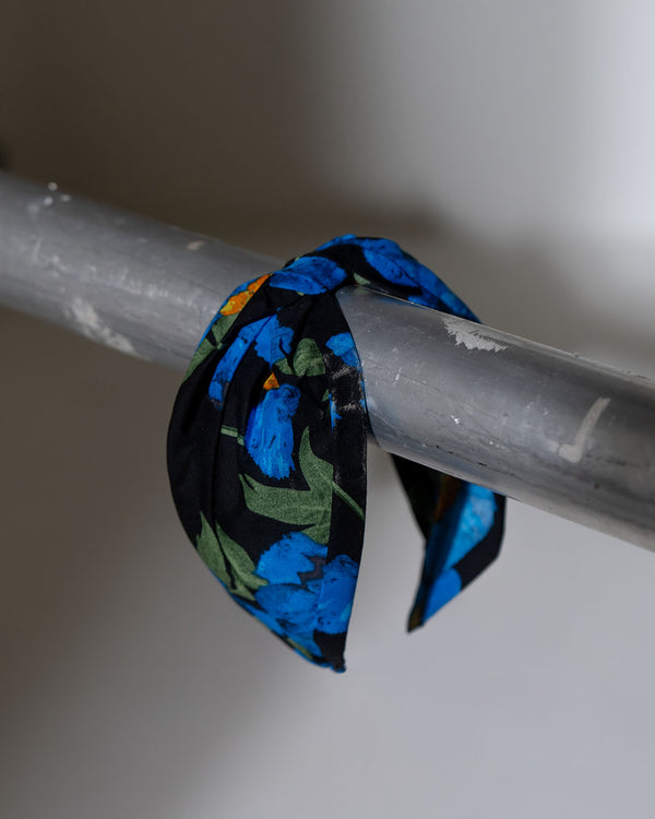 emin paul Cobalt Flower Headband