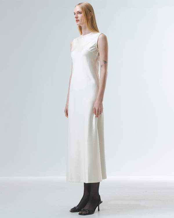 Emin Paul Cream Shift Dress