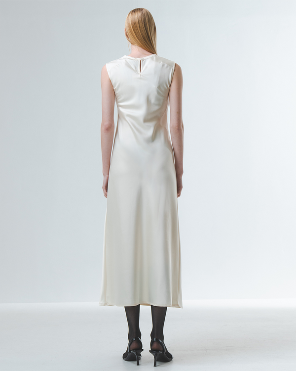 Emin Paul Cream Shift Dress