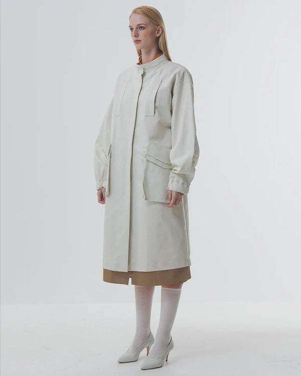 emin paul Cream Utility Jacket