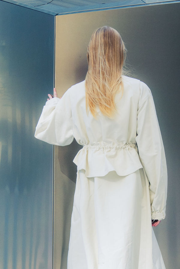 Emin Paul Cream Utility Vest