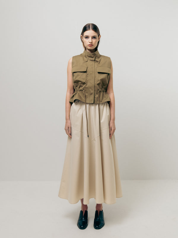 emin paul Khaki Utility Vest