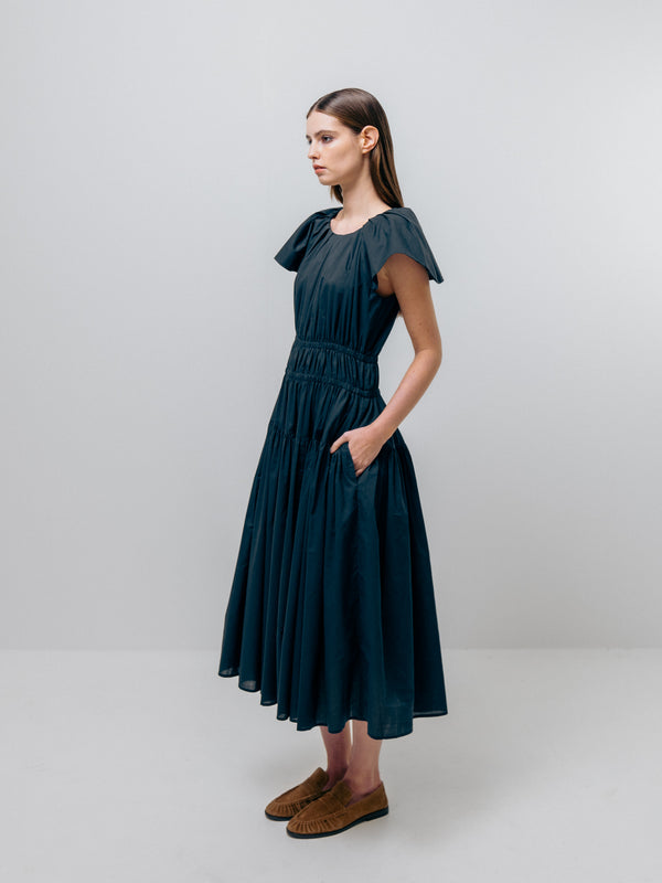 Emin Paul Navy Breeze Dress