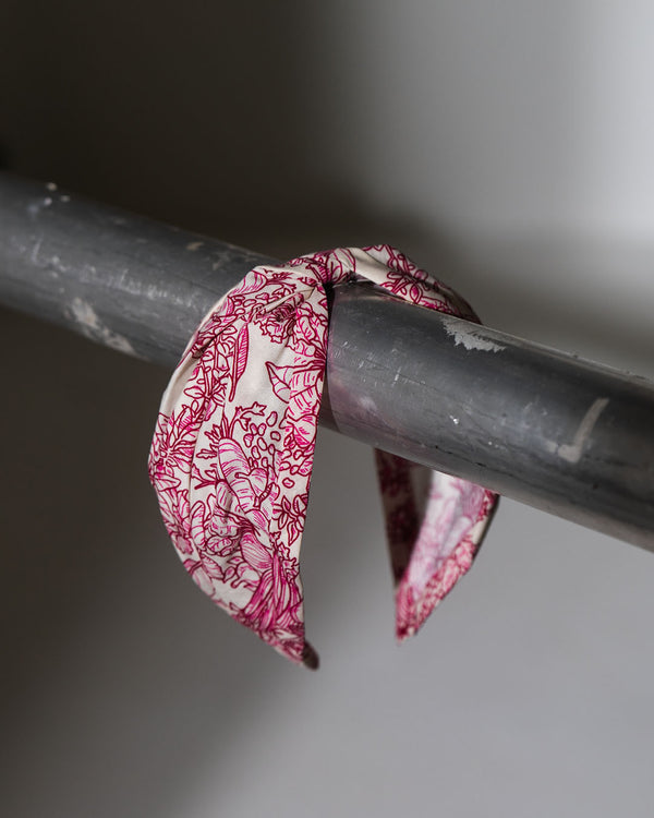 emin paul Pink Flower Headband