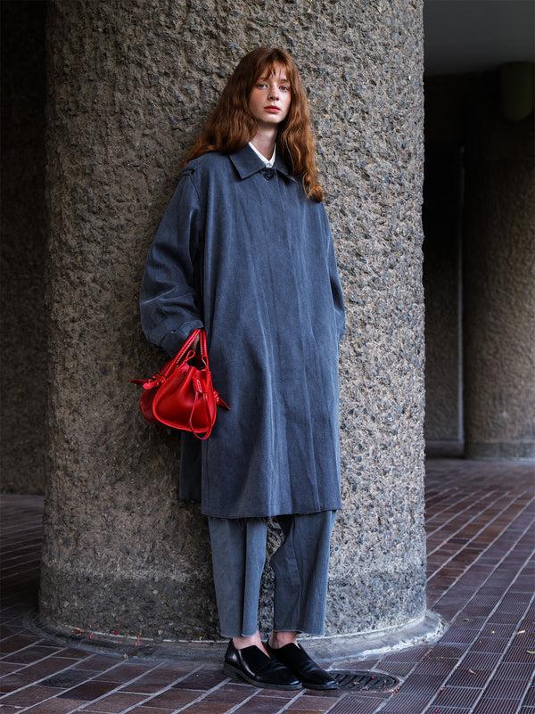 Emin Paul Red Leather Bag Small