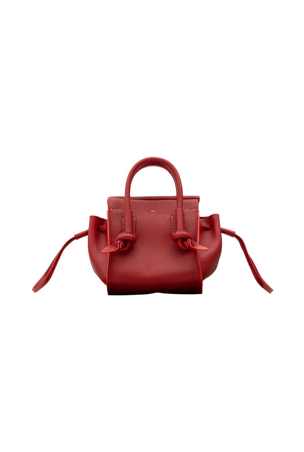Emin Paul Red Leather Bag Small