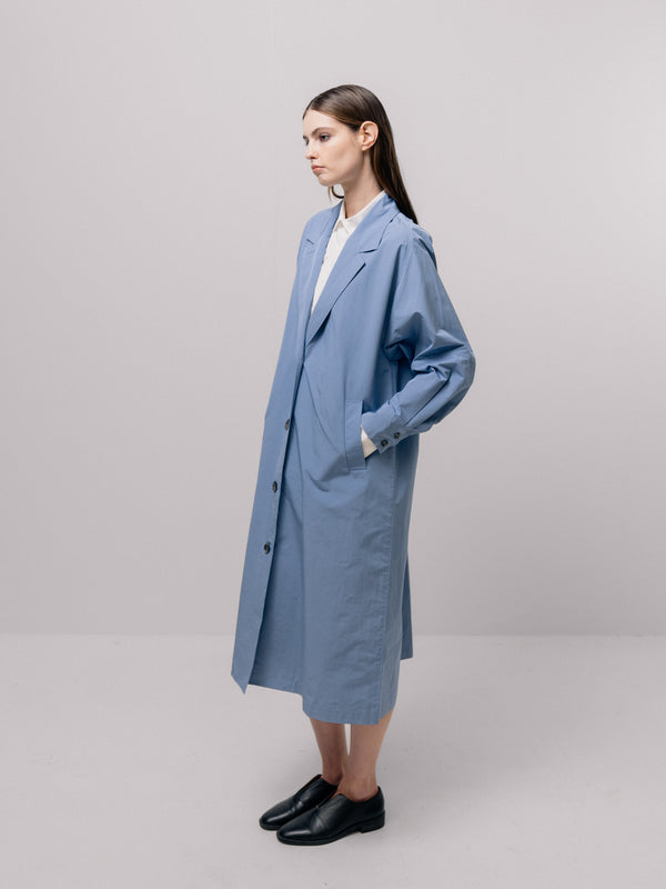 Emin Paul Sky Relaxed Fit Trench Coat