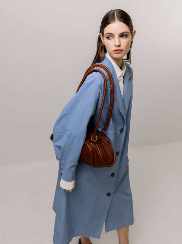 Emin Paul Sky Relaxed Fit Trench Coat