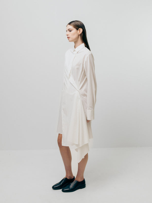 Emin Paul White Multi-Wear Cotton Dress