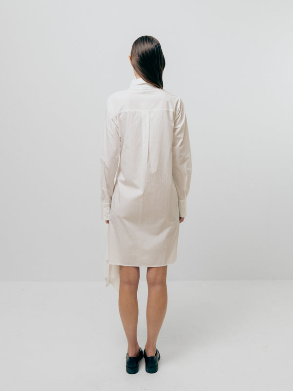 Emin Paul White Multi-Wear Cotton Dress