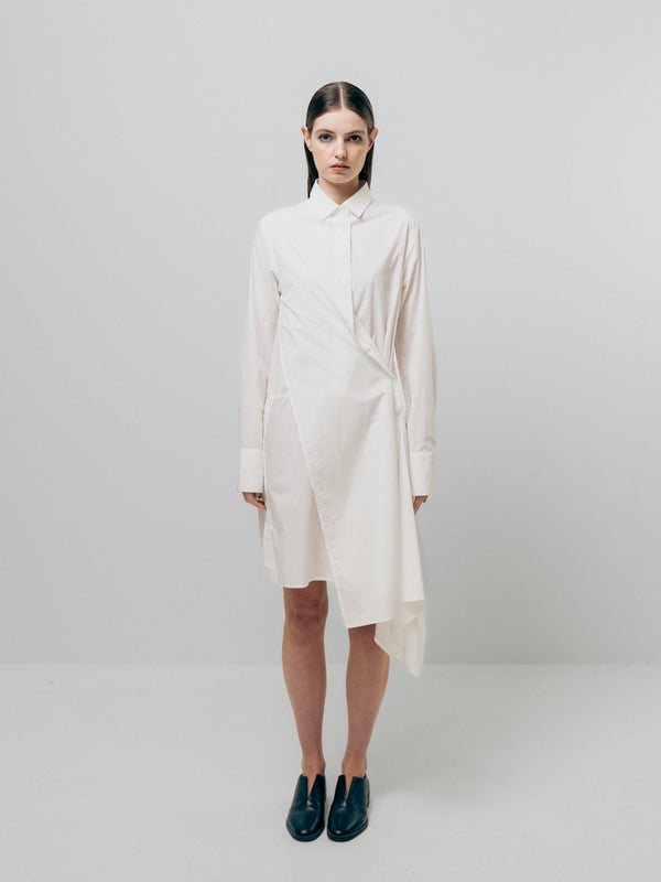 emin paul White Multi-Wear Cotton Dress