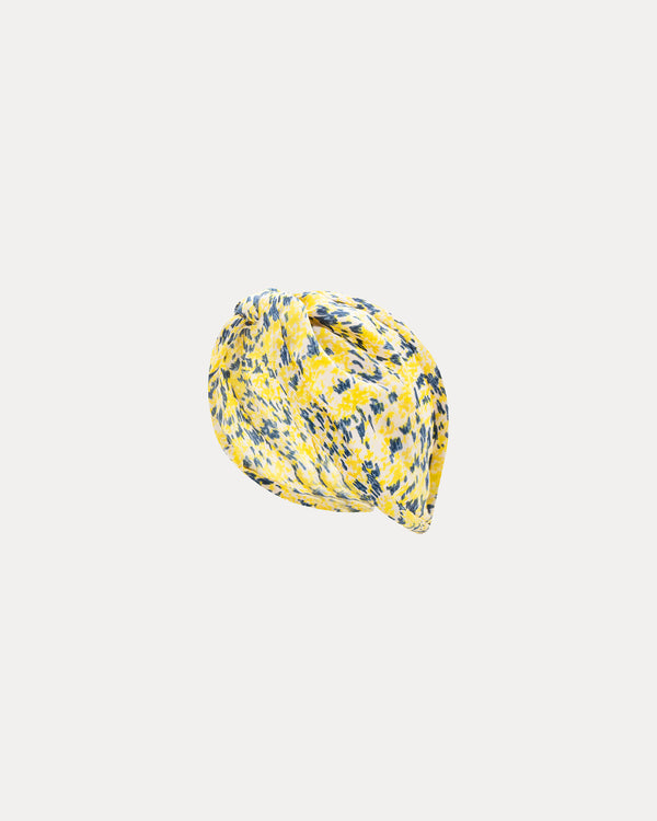 emin paul Yellow Abstract Flower Headband