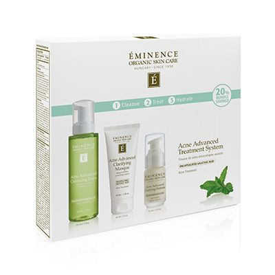 Eminence Organic Skin Care Acne Advanced 3-Step Treatment System