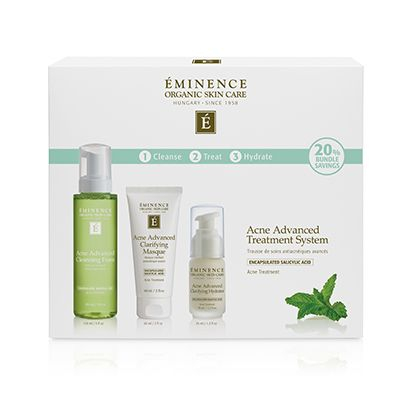 Eminence Organic Skin Care Acne Advanced 3-Step Treatment System