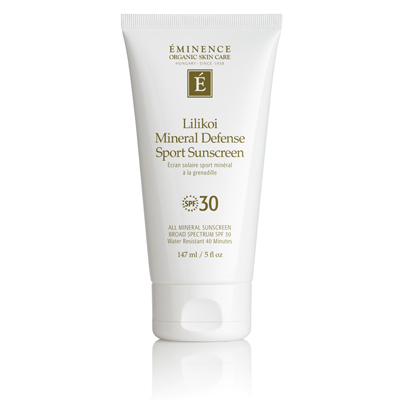 Eminence Organic Skin Care Lilikoi Mineral Defense Sport Sunscreen SPF 30