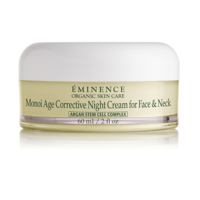 Eminence Organic Skin Care Monoi Age Corrective Night Cream for Face & Neck