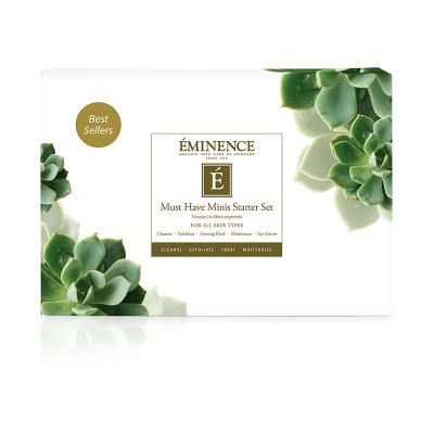 Eminence Organic Skin Care Must Have Minis Starter Set