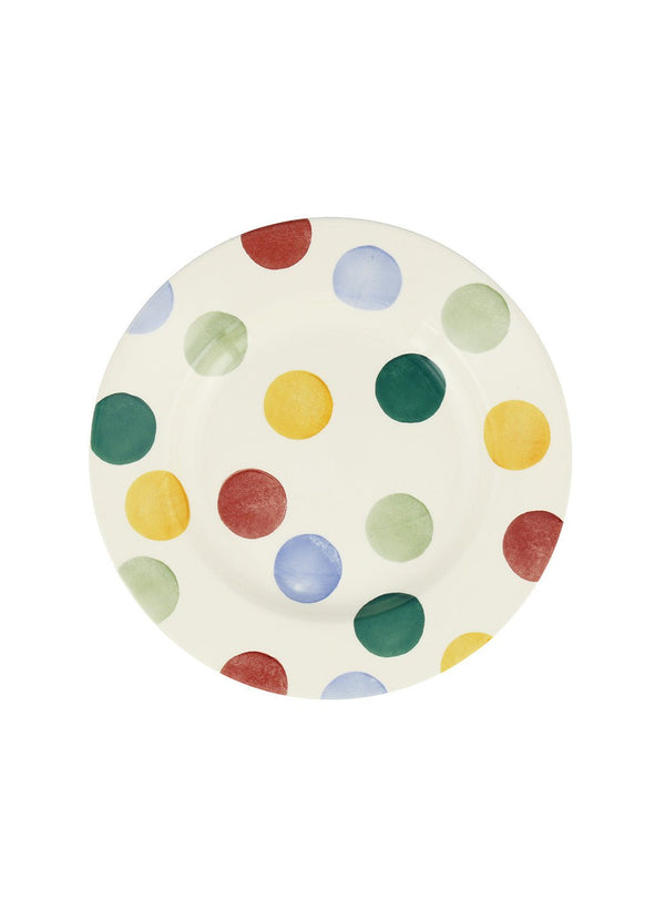 Emma Bridgewater Big Polka Dots Medium Dinner Plate 8.5 Inch