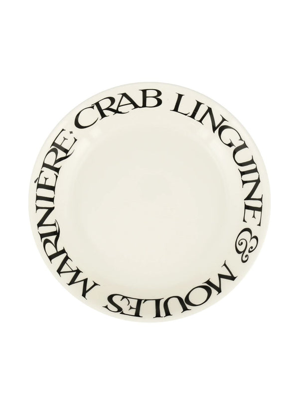Emma Bridgewater Black Toast Crab Linguine Medium Pasta Bowl