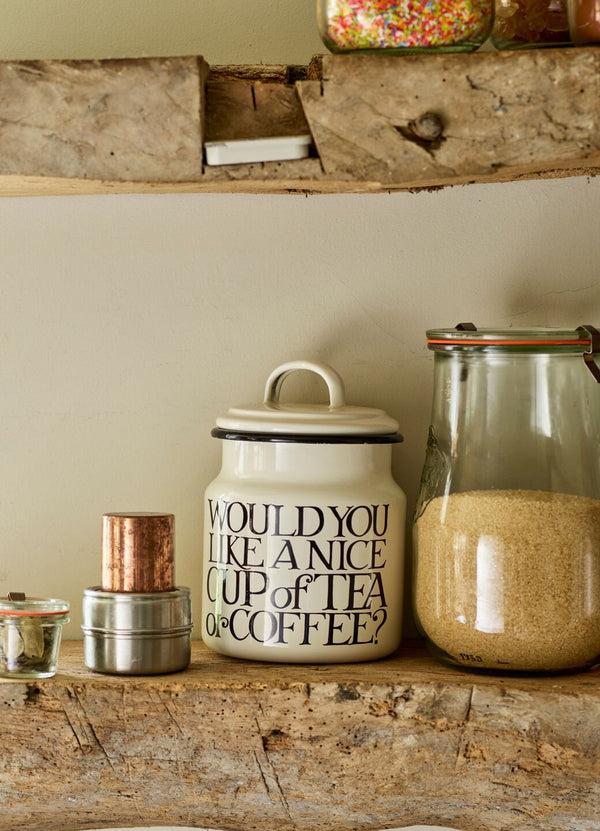 emma bridgewater Black Toast Enamel Medium Storage Pot