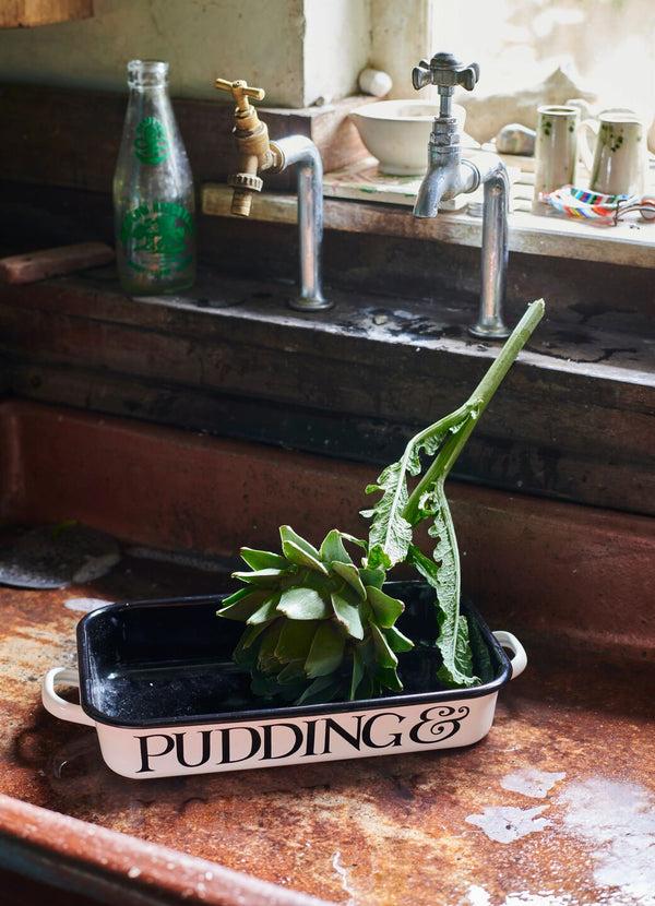 Emma Bridgewater Black Toast Enamel Roasting Dish With Handles 38cm