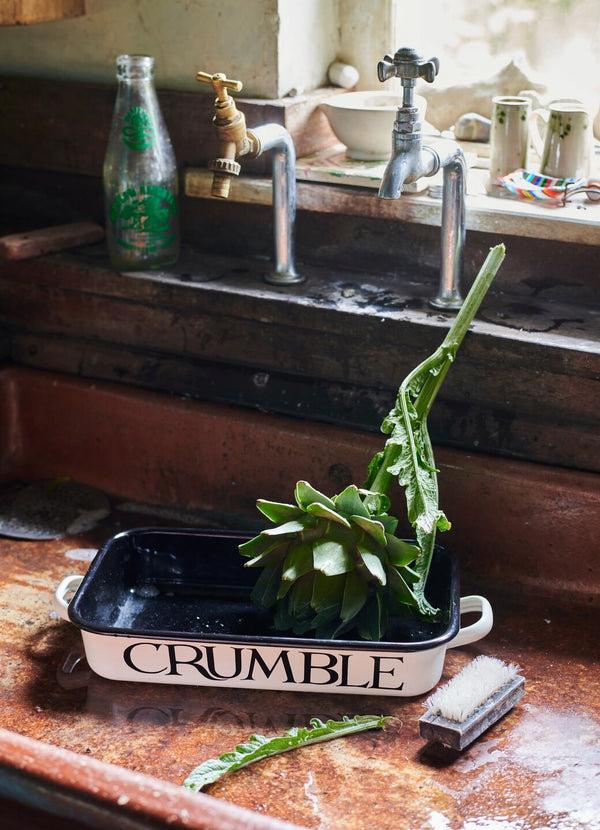 emma bridgewater Black Toast Enamel Roasting Dish with Handles 38cm