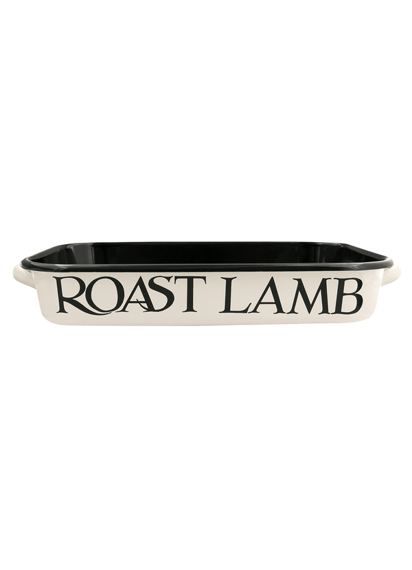 Emma Bridgewater Black Toast Enamel Roasting Dish With Handles 40cm