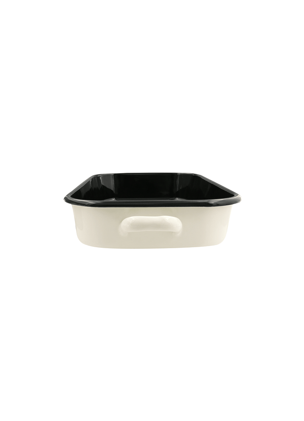 Emma Bridgewater Black Toast Enamel Roasting Dish With Handles 40cm