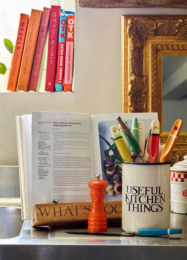 emma bridgewater Black Toast Enamel Utensils Storage Pot