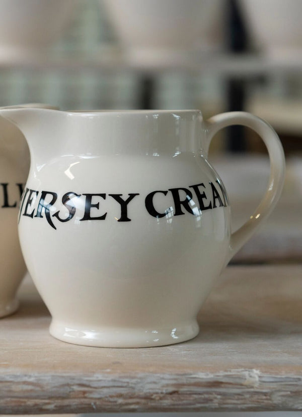emma bridgewater Black Toast Jersey Cream 1/2 Pint Jug