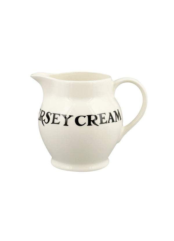 Emma Bridgewater Black Toast Jersey Cream 1/2 Pint Jug