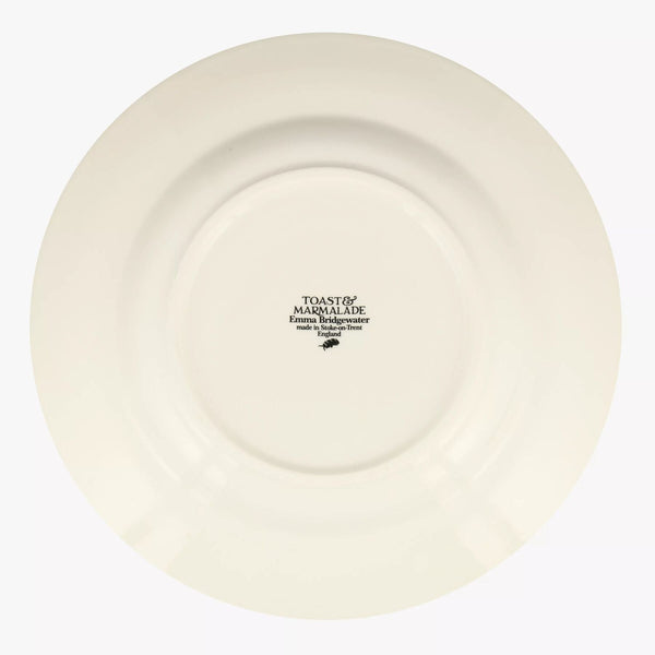 Emma Bridgewater Black Toast Roast Chicken Large Dinner Plate 10.5 Inch