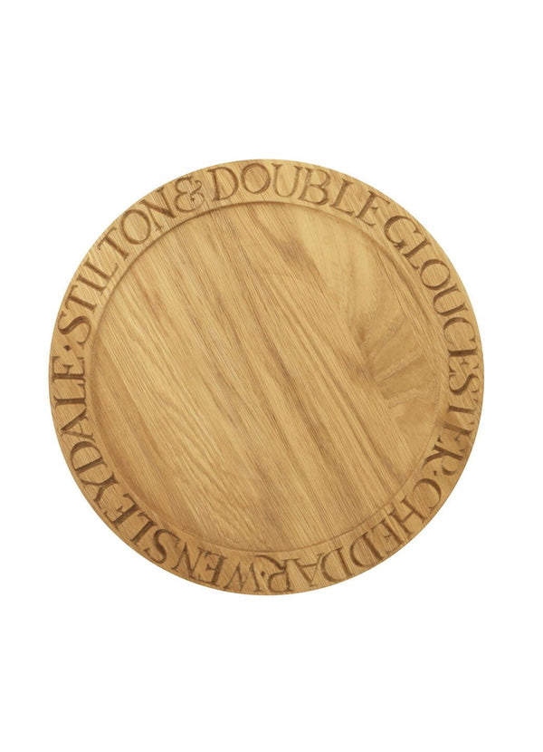 Emma Bridgewater Black Toast Round Wooden Cheese Board