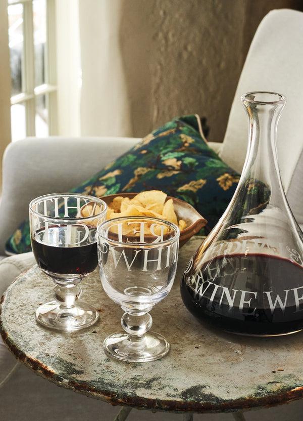 emma bridgewater Black Toast Set Of 2 Small Wine Glass