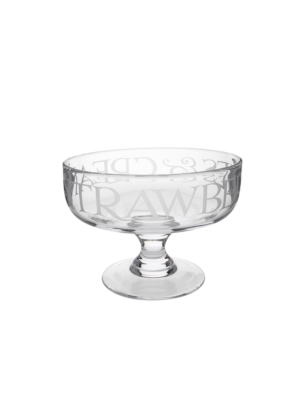 Emma Bridgewater Black Toast Small Glass Trifle Bowl
