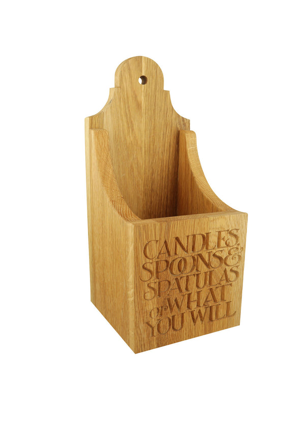 Emma Bridgewater Black Toast Wooden Wall Hanging Storage Box