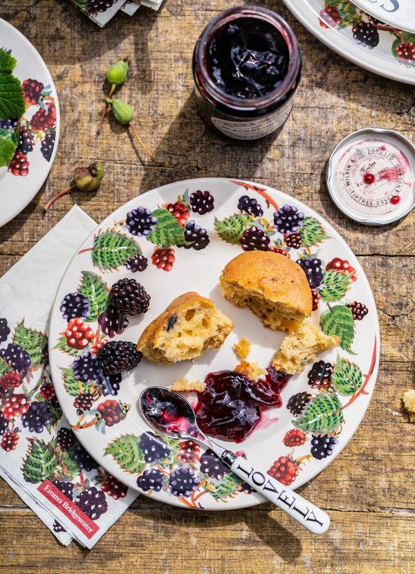 emma bridgewater Blackberry Medium Dinner Plate 8.5 Inch