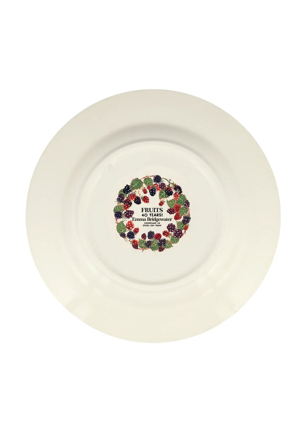 Emma Bridgewater Blackberry Medium Dinner Plate 8.5 Inch