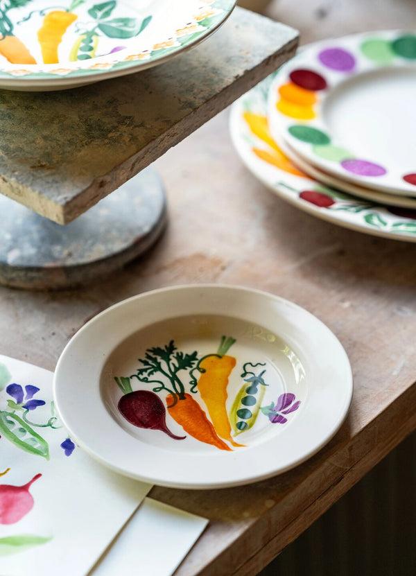emma bridgewater Carrots & Beets Small Side Plate 6.5 Inch