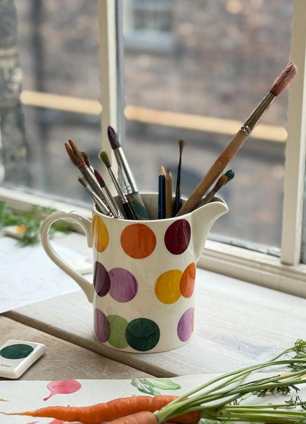emma bridgewater Colour Palette Medium Straight Jug