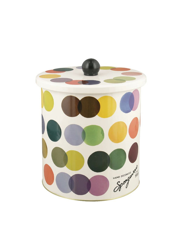 emma bridgewater Colour Palette Medium Tin Biscuit Barrel