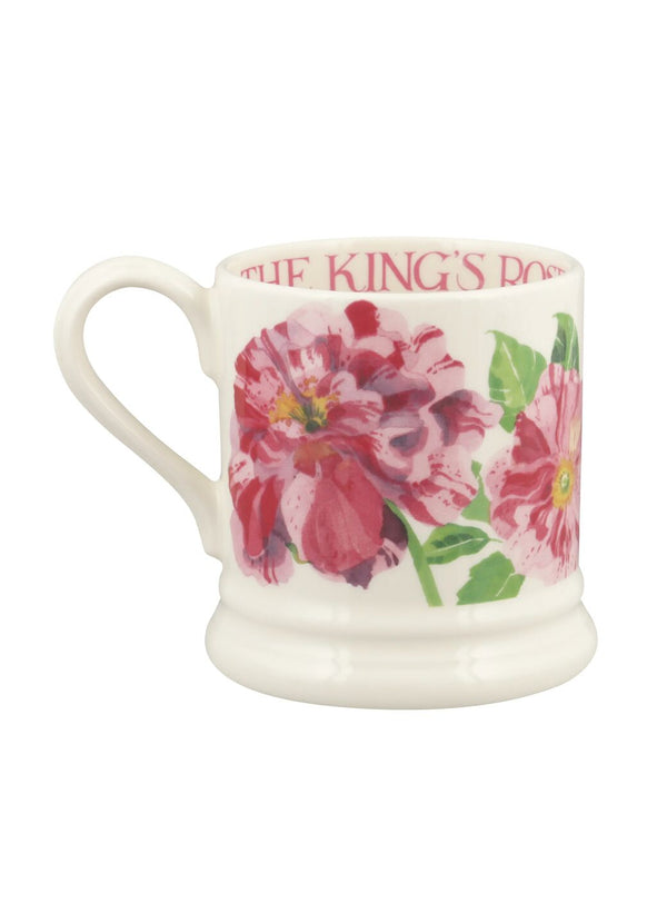 Emma Bridgewater David Austin® The King's Rose™ 1/2 Pint Mug